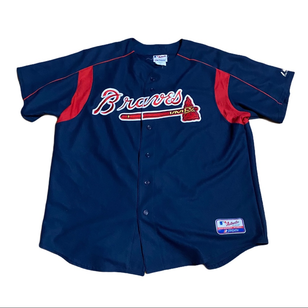 Atlanta Braves jersey size 2X. ❤️